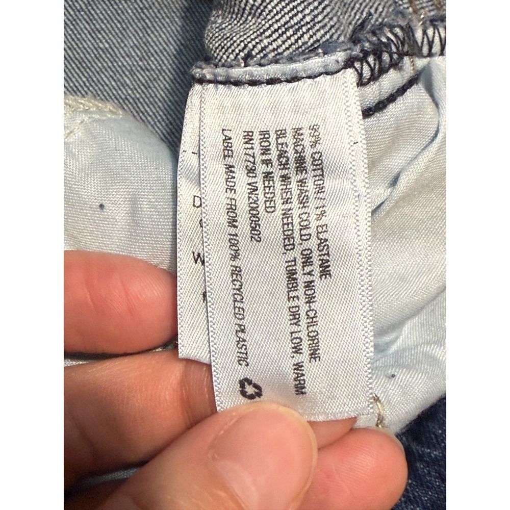 Universal Thread Jeans, Women's Size 4, Blue, Denim, Vintage Straight Jeans - Picture 6 of 12